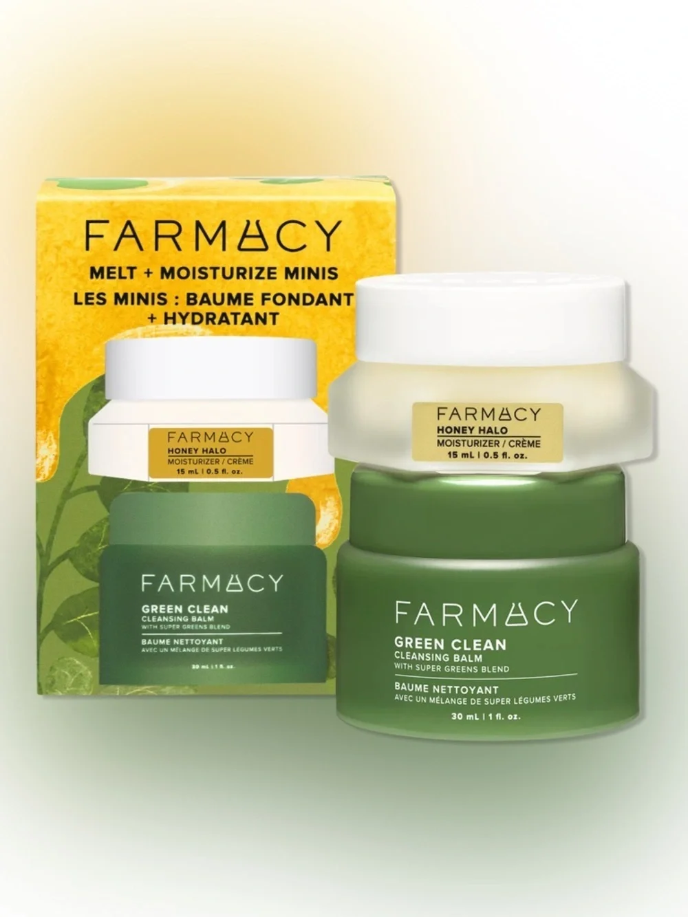 Farmacy Melt + Moisturize Minis Set